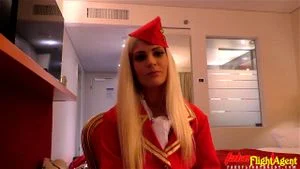 Watch Fake flight agent - Candee Licious, Fakeflightagent, Fake Flight  Attendant Porn - SpankBang
