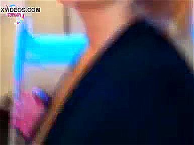 Blonde teases her boobs on webcam Blonde teases her boobs on webcam
