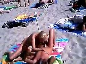Watch Couples Beach Orgy - Milf, Blonde, Public Porn - SpankBang