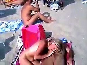 Public Beach Orgy - Watch Couples Beach Orgy - Milf, Blonde, Public Porn - SpankBang