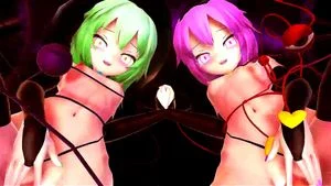 touhou mmd earth sisters