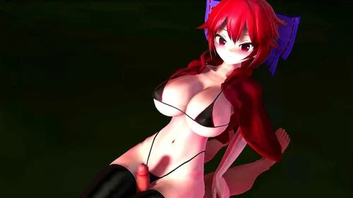 touhou, 3d, mmd, creampie
