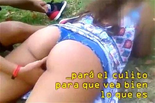 Public ass groping