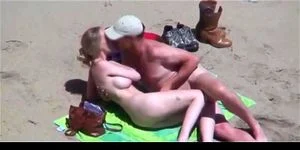 Groped Wife On Nude Beach - Watch Beautiful bitch groped by his husband and strangers at beach - Groped,  Beach Stranger, Hardcore Porn - SpankBang