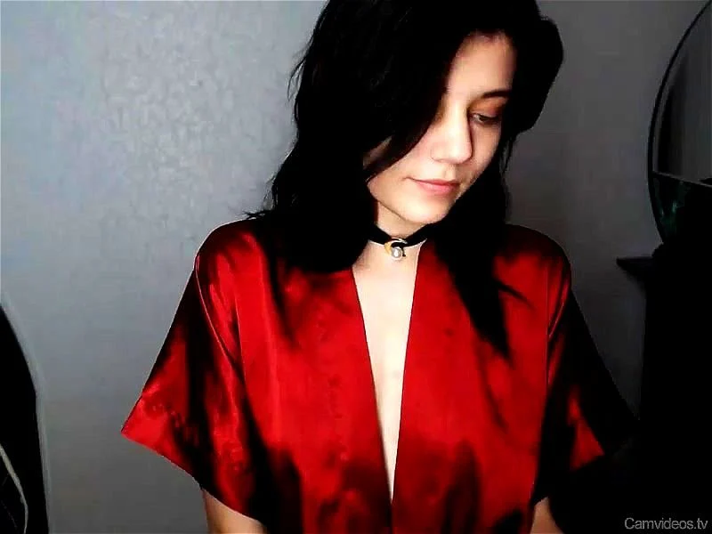Brunette webcam tease Brunette webcam tease