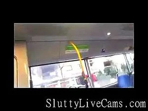 Blowjob and Fuck In German Public Bus BVR