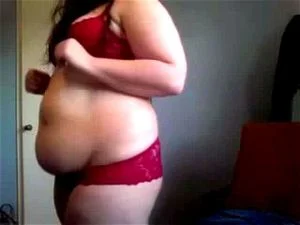 Exposing And Playing With Sexy Big Belly