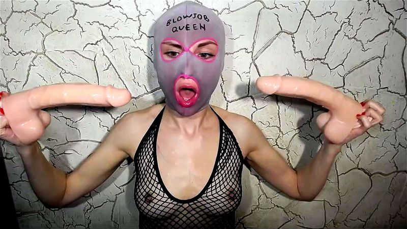 Masked Deep Blow Dildo Masked Deep Blow Dildo
