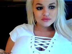 Blondi Big tits webcam