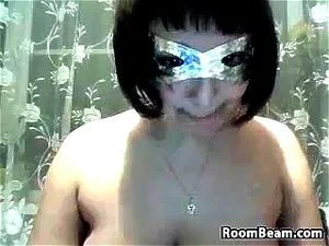 Fat Masked Webcam Slut