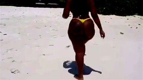 solo, beach, juicy booty, bbw