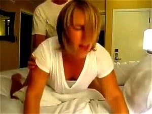 Wife In Hotel Fucking On Webcam - Watch Milf hotel fuck - Hotel, Mature, Milf Porn - SpankBang