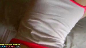 Teeny needs morning cock thumbnail