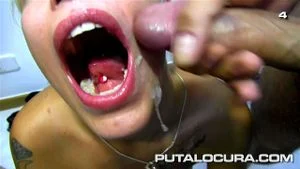 PUTA  LOCURA   Latinas, Cum Swallow Bukkake  thumbnail