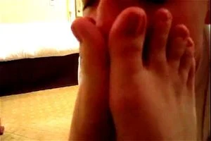 Foot sniffing thumbnail