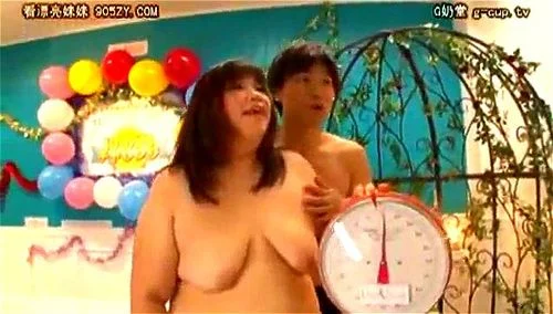 big tits, japanese bbw, asian, masturbation