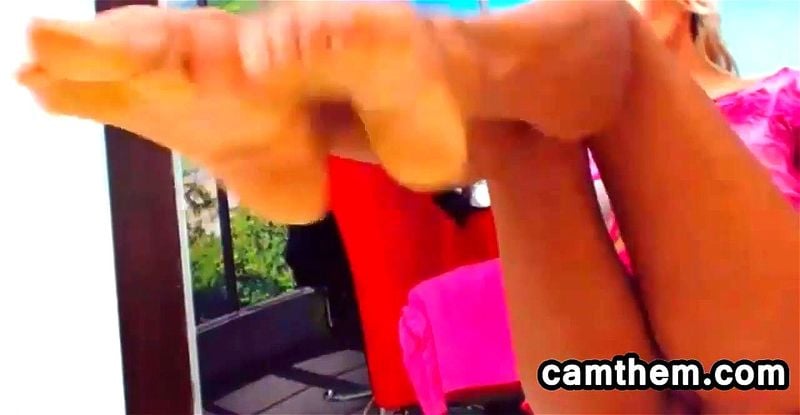Blonde MILF Shows Off Her Feet Blonde MILF Shows Off Her Feet