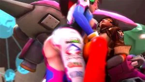 D.Va fucking With Tracer