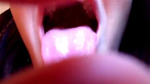 fetish, giantess vore, mouth, solo