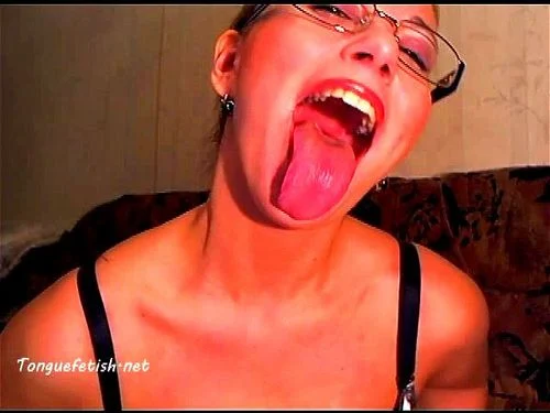 fetish, tongue fetish, cam, tongue
