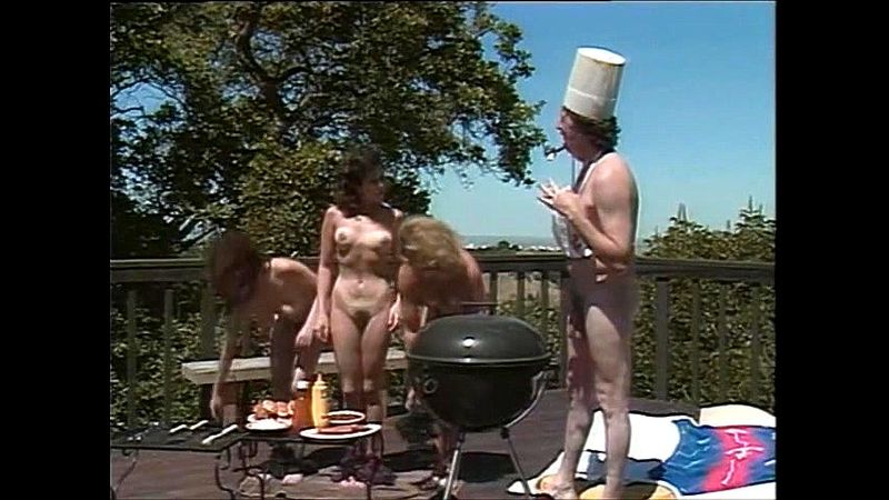 Sunny D on BBQ with her friends