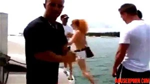 Watch White girl dp gangbang in a boat - Pickups, Gangbang, Boat Fuck Porn  - SpankBang