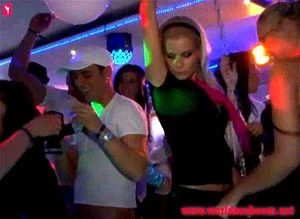Porn party in nightclub part2