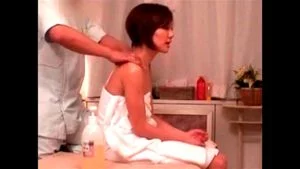 Uncensored Japanese Porn massage room sex with hot MILF