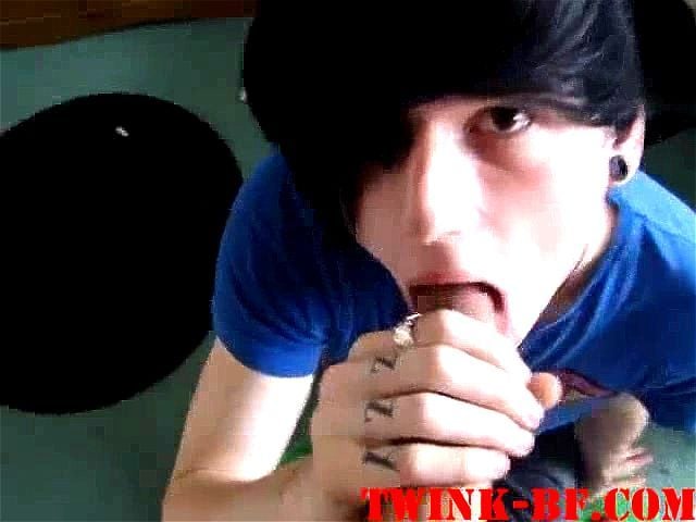 Emo Boy Cum Swallow