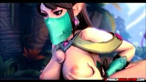 Sexy ass and naughty heroes get doggystyle sex