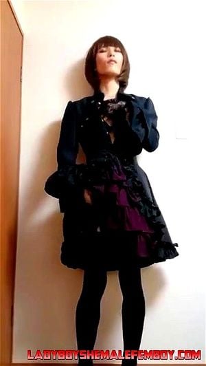 Japanese Shemale Models - Watch Japanese shemale in Goth dress playing - Cum, Tranny, Shemale Porn -  SpankBang