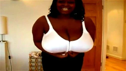 milf, big tits, wobbly tits, giant black tits