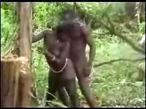 Native African Hard Core Fuck in the Jungle