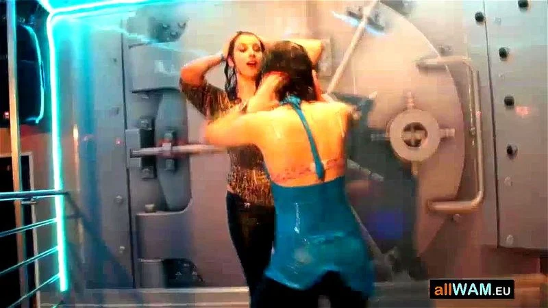 Hot Female Couple Dancing Hot Female Couple Dancing