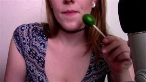 Eat me Asmr Blowpop