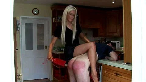 HOT !!!!!!! Girl spanks man 8