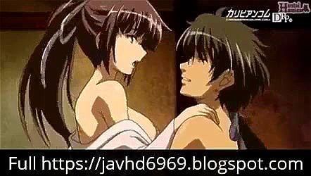 anime uncensored, anime hentai, big tits, creampie