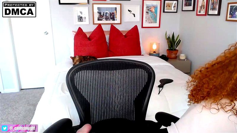 Redhead webcam tease Redhead webcam tease