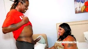 thick sexy bbw dick swallows bbc king kreme