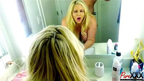 Karen Fisher, blonde, bbw, big tits