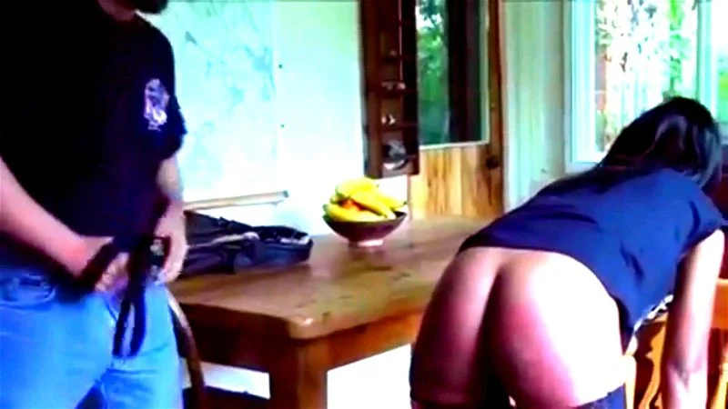 Sexy ebony receives a wild belting Sexy ebony receives a wild belting
