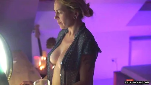 tits, mother, blonde, solo