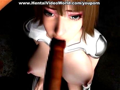 3D Babe in white armor screwed
