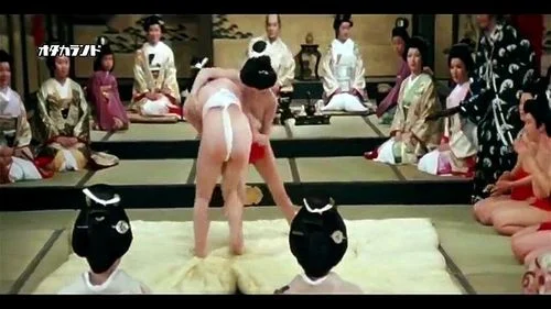 vintage, catfight wrestling, sumo wrestling, sumo