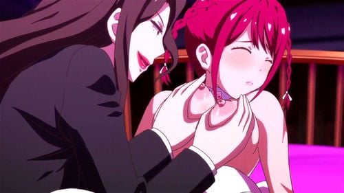 hentai yuri sex kiss