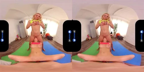 BaDoinkVR Yoga Threesome With Marilyn Sugar And Alexa Flexy