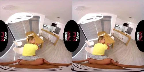virtual reality, vr hypno, blonde, vr