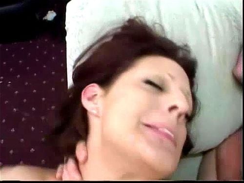brittany blue, blowjob, small tits, brunette