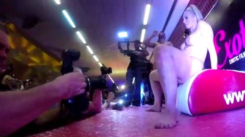 Sometimes a whore needs an audience to watch her squirt all over herself: Porn
