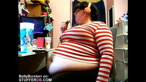 big belly, big tits, feedee, weight gain